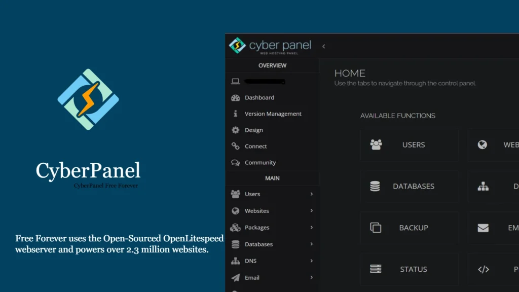 CyberPanel Database Management
