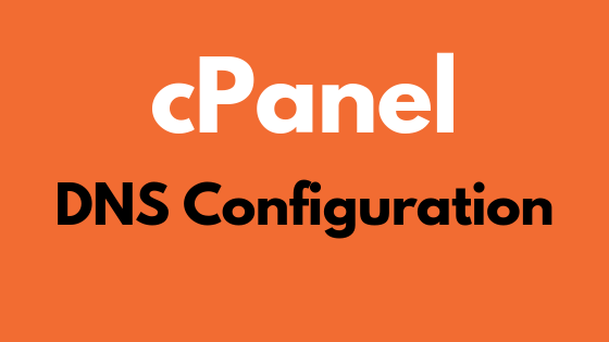 Cpanel DNS Configuration