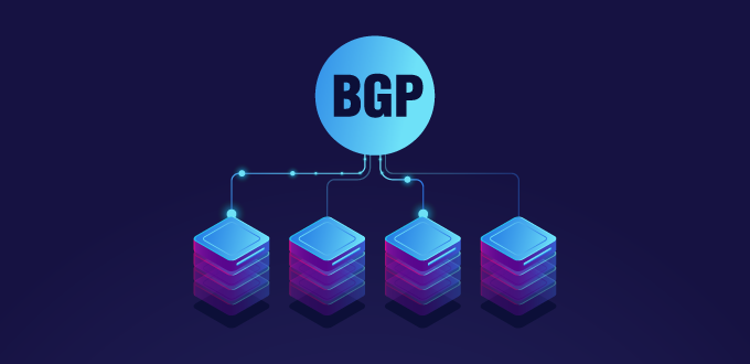 "BGP protokolü şeması"